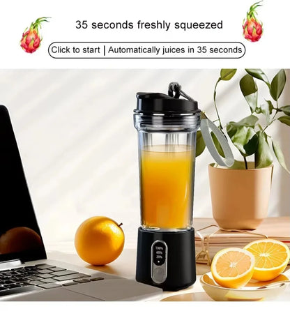 300W Portable USB Juicer Blender Cup