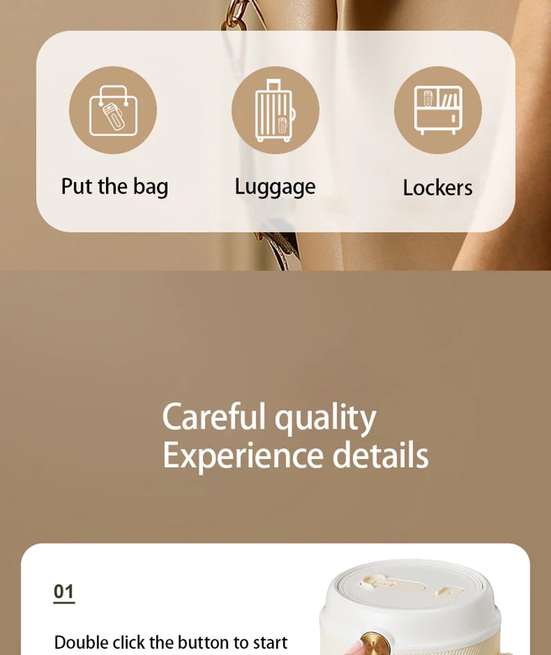 Portable Multi-Blade USB Smoothie Blender