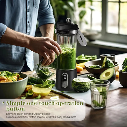 300W Portable USB Juicer Blender Cup