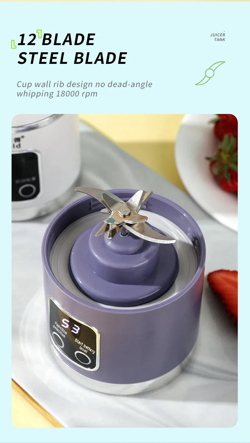 Mini Electric Ice Crushing Juicer Cup